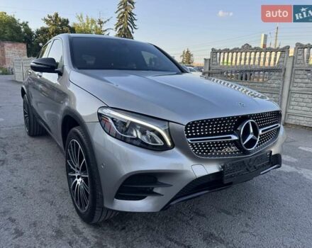 Сірий Мерседес GLC-Class Coupe, об'ємом двигуна 1.99 л та пробігом 120 тис. км за 35900 $, фото 11 на Automoto.ua