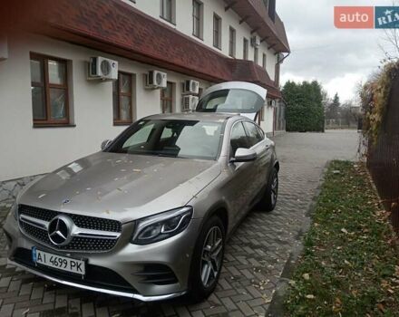 Сірий Мерседес GLC-Class Coupe, об'ємом двигуна 2.2 л та пробігом 139 тис. км за 37900 $, фото 1 на Automoto.ua