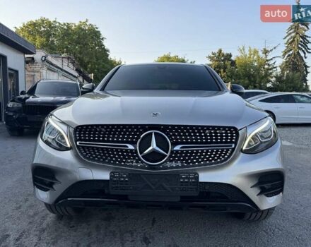Сірий Мерседес GLC-Class Coupe, об'ємом двигуна 1.99 л та пробігом 120 тис. км за 35900 $, фото 59 на Automoto.ua