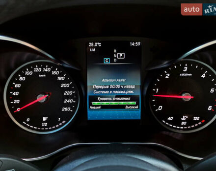 Серый Мерседес GLC-Class Coupe, объемом двигателя 2 л и пробегом 51 тыс. км за 53500 $, фото 14 на Automoto.ua