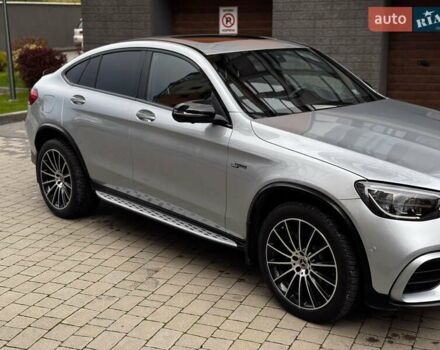 Сірий Мерседес GLC-Class Coupe, об'ємом двигуна 1.99 л та пробігом 97 тис. км за 45200 $, фото 28 на Automoto.ua