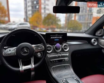 Сірий Мерседес GLC-Class Coupe, об'ємом двигуна 1.99 л та пробігом 97 тис. км за 45200 $, фото 79 на Automoto.ua