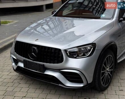 Сірий Мерседес GLC-Class Coupe, об'ємом двигуна 1.99 л та пробігом 97 тис. км за 45200 $, фото 16 на Automoto.ua