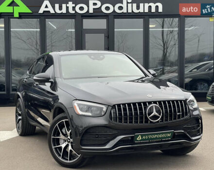 Серый Мерседес GLC-Class Coupe, объемом двигателя 3 л и пробегом 10 тыс. км за 69999 $, фото 3 на Automoto.ua