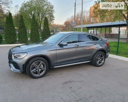 Серый Мерседес GLC-Class Coupe, объемом двигателя 2.93 л и пробегом 41 тыс. км за 59999 $, фото 3 на Automoto.ua