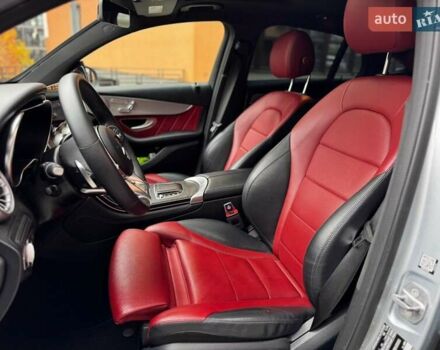 Сірий Мерседес GLC-Class Coupe, об'ємом двигуна 1.99 л та пробігом 97 тис. км за 45200 $, фото 68 на Automoto.ua