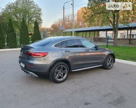 Сірий Мерседес GLC-Class Coupe, об'ємом двигуна 2.93 л та пробігом 41 тис. км за 59999 $, фото 14 на Automoto.ua