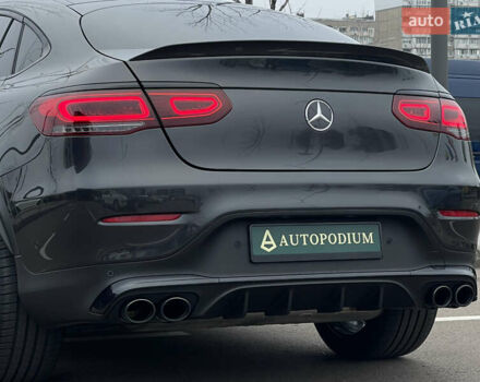 Серый Мерседес GLC-Class Coupe, объемом двигателя 3 л и пробегом 10 тыс. км за 69999 $, фото 11 на Automoto.ua