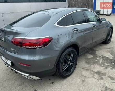 Серый Мерседес GLC-Class Coupe, объемом двигателя 1.95 л и пробегом 71 тыс. км за 57900 $, фото 5 на Automoto.ua