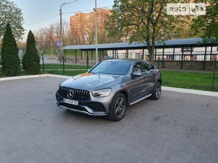 Сірий Мерседес GLC-Class Coupe, об'ємом двигуна 2.93 л та пробігом 41 тис. км за 59999 $, фото 1 на Automoto.ua