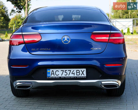 Синій Мерседес GLC-Class Coupe, об'ємом двигуна 2.1 л та пробігом 120 тис. км за 33000 $, фото 19 на Automoto.ua