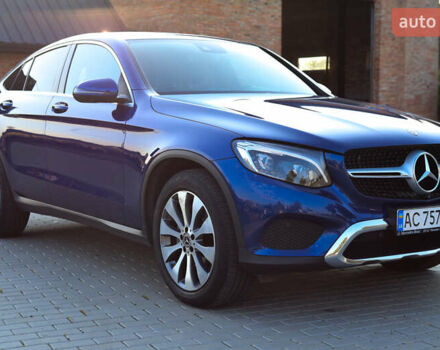 Синій Мерседес GLC-Class Coupe, об'ємом двигуна 2.1 л та пробігом 120 тис. км за 33000 $, фото 1 на Automoto.ua