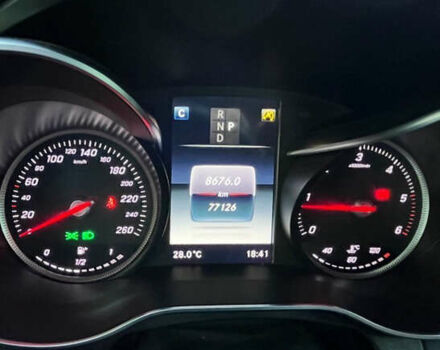 Синий Мерседес GLC-Class Coupe, объемом двигателя 2.1 л и пробегом 77 тыс. км за 40800 $, фото 10 на Automoto.ua