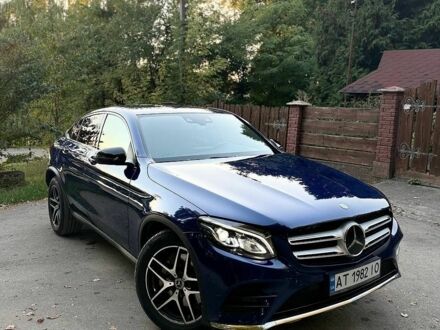 Синий Мерседес GLC-Class Coupe, объемом двигателя 2.14 л и пробегом 80 тыс. км за 35000 $, фото 1 на Automoto.ua