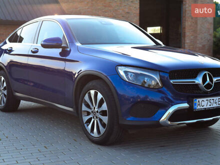 Синій Мерседес GLC-Class Coupe, об'ємом двигуна 2.1 л та пробігом 120 тис. км за 33000 $, фото 1 на Automoto.ua
