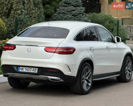 Белый Мерседес GLE-Class Coupe, объемом двигателя 2.99 л и пробегом 172 тыс. км за 40500 $, фото 1 на Automoto.ua