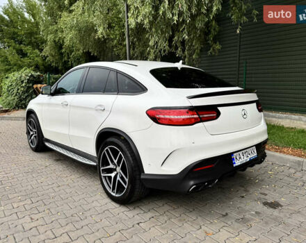 Белый Мерседес GLE-Class Coupe, объемом двигателя 3 л и пробегом 148 тыс. км за 36500 $, фото 5 на Automoto.ua