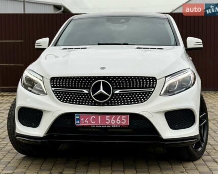 Белый Мерседес GLE-Class Coupe, объемом двигателя 3 л и пробегом 91 тыс. км за 44000 $, фото 1 на Automoto.ua