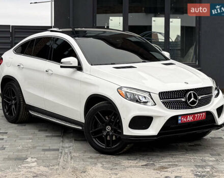 Белый Мерседес GLE-Class Coupe, объемом двигателя 2.99 л и пробегом 154 тыс. км за 42500 $, фото 6 на Automoto.ua