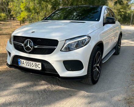 Белый Мерседес GLE-Class Coupe, объемом двигателя 3 л и пробегом 140 тыс. км за 46999 $, фото 3 на Automoto.ua