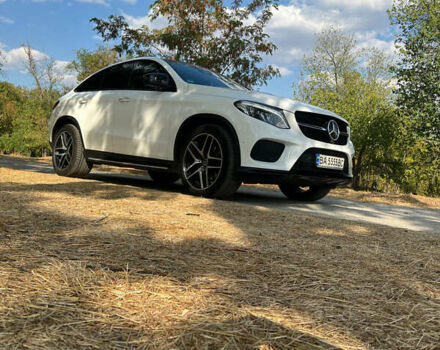 Белый Мерседес GLE-Class Coupe, объемом двигателя 3 л и пробегом 140 тыс. км за 46999 $, фото 5 на Automoto.ua