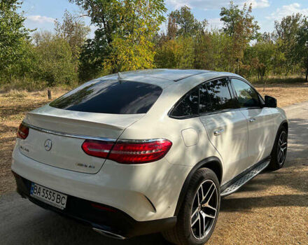 Белый Мерседес GLE-Class Coupe, объемом двигателя 3 л и пробегом 140 тыс. км за 46999 $, фото 14 на Automoto.ua