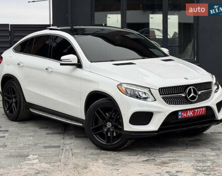 Белый Мерседес GLE-Class Coupe, объемом двигателя 2.99 л и пробегом 154 тыс. км за 42500 $, фото 7 на Automoto.ua