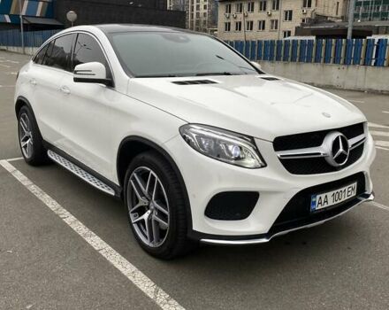 Білий Мерседес GLE-Class Coupe, об'ємом двигуна 3 л та пробігом 41 тис. км за 42550 $, фото 1 на Automoto.ua