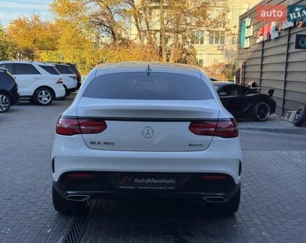 Білий Мерседес GLE-Class Coupe, об'ємом двигуна 3 л та пробігом 68 тис. км за 47900 $, фото 5 на Automoto.ua