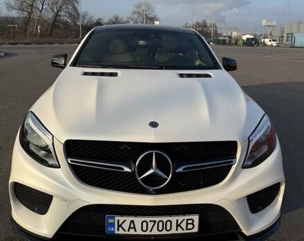Белый Мерседес GLE-Class Coupe, объемом двигателя 3 л и пробегом 58 тыс. км за 47500 $, фото 1 на Automoto.ua