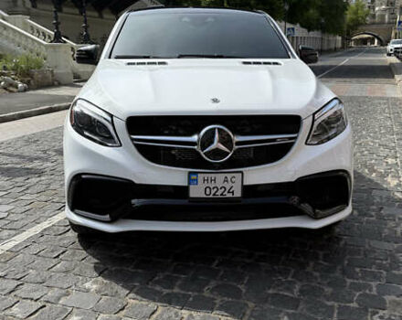 Белый Мерседес GLE-Class Coupe, объемом двигателя 5.46 л и пробегом 90 тыс. км за 89900 $, фото 1 на Automoto.ua