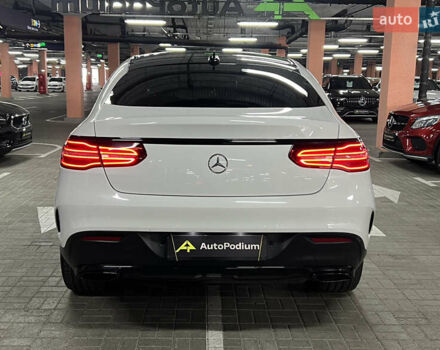 Белый Мерседес GLE-Class Coupe, объемом двигателя 2.99 л и пробегом 124 тыс. км за 47900 $, фото 10 на Automoto.ua