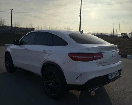 Белый Мерседес GLE-Class Coupe, объемом двигателя 3 л и пробегом 58 тыс. км за 47500 $, фото 2 на Automoto.ua