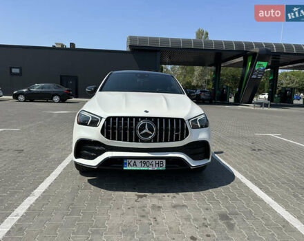 Белый Мерседес GLE-Class Coupe, объемом двигателя 3 л и пробегом 27 тыс. км за 82900 $, фото 7 на Automoto.ua