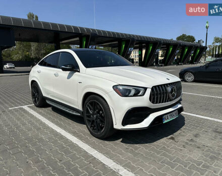 Белый Мерседес GLE-Class Coupe, объемом двигателя 3 л и пробегом 27 тыс. км за 82900 $, фото 6 на Automoto.ua