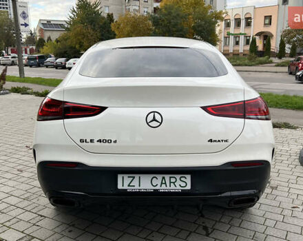 Белый Мерседес GLE-Class Coupe, объемом двигателя 2.93 л и пробегом 90 тыс. км за 77500 $, фото 5 на Automoto.ua