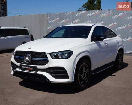 Белый Мерседес GLE-Class Coupe, объемом двигателя 2.93 л и пробегом 78 тыс. км за 74500 $, фото 1 на Automoto.ua