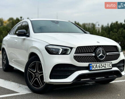 Белый Мерседес GLE-Class Coupe, объемом двигателя 2.93 л и пробегом 52 тыс. км за 84800 $, фото 1 на Automoto.ua