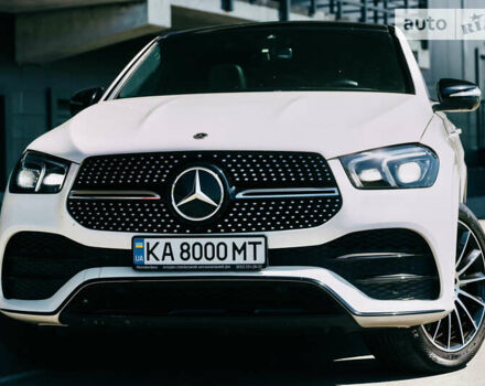 Белый Мерседес GLE-Class Coupe, объемом двигателя 2.93 л и пробегом 45 тыс. км за 90000 $, фото 5 на Automoto.ua