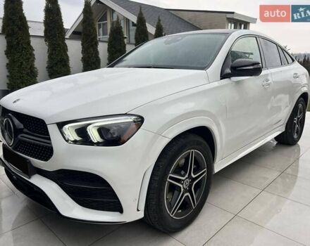 Белый Мерседес GLE-Class Coupe, объемом двигателя 3 л и пробегом 6 тыс. км за 76800 $, фото 1 на Automoto.ua