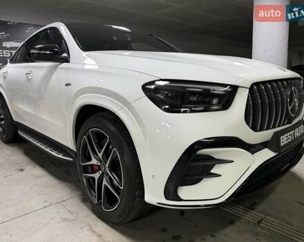 Белый Мерседес GLE-Class Coupe, объемом двигателя 3 л и пробегом 10 тыс. км за 127500 $, фото 5 на Automoto.ua