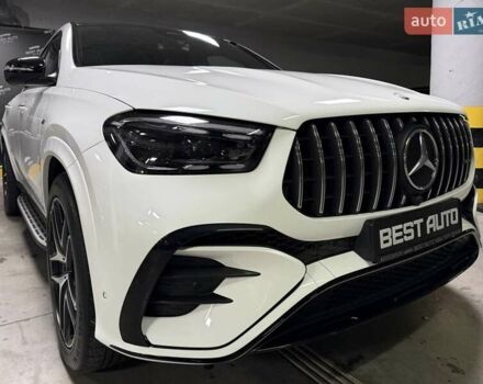 Белый Мерседес GLE-Class Coupe, объемом двигателя 3 л и пробегом 10 тыс. км за 127500 $, фото 4 на Automoto.ua