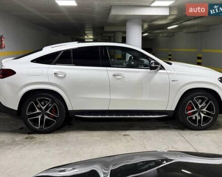 Белый Мерседес GLE-Class Coupe, объемом двигателя 3 л и пробегом 10 тыс. км за 127500 $, фото 7 на Automoto.ua