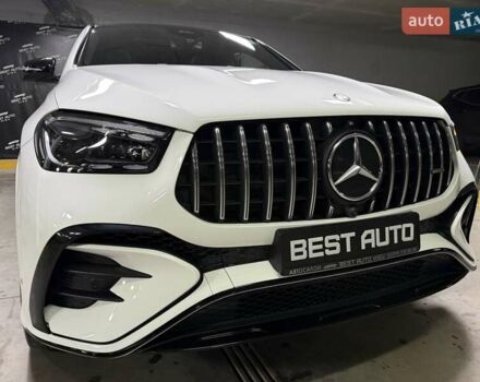 Белый Мерседес GLE-Class Coupe, объемом двигателя 3 л и пробегом 10 тыс. км за 127500 $, фото 3 на Automoto.ua