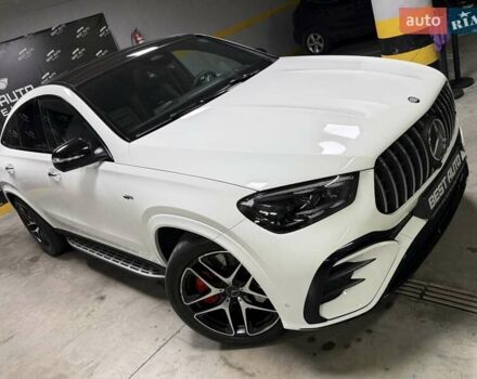 Белый Мерседес GLE-Class Coupe, объемом двигателя 3 л и пробегом 10 тыс. км за 127500 $, фото 132 на Automoto.ua