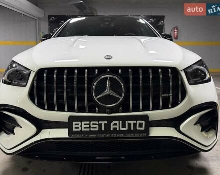 Белый Мерседес GLE-Class Coupe, объемом двигателя 3 л и пробегом 10 тыс. км за 127500 $, фото 2 на Automoto.ua