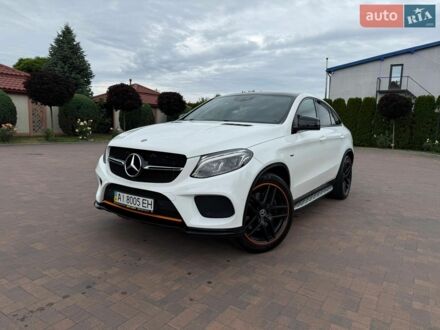 Белый Мерседес GLE-Class Coupe, объемом двигателя 3 л и пробегом 105 тыс. км за 36800 $, фото 1 на Automoto.ua