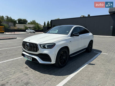 Мерседес GLE-Class Coupe 2020 в Одессе на Automoto.ua Белый Мерседес GLE-Class Coupe, объемом двигателя 3 л и пробегом 27 тыс. км за 82900 $, фото 1 на Automoto.ua