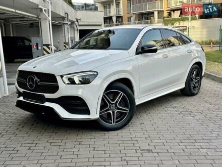 Белый Мерседес GLE-Class Coupe, объемом двигателя 2.93 л и пробегом 35 тыс. км за 83700 $, фото 1 на Automoto.ua