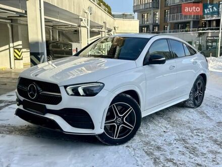 Белый Мерседес GLE-Class Coupe, объемом двигателя 2.93 л и пробегом 35 тыс. км за 83700 $, фото 1 на Automoto.ua